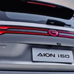 GAC Aion i60 Achterlicht Technologie - Dubbellaags LED-Strip Ontwerp