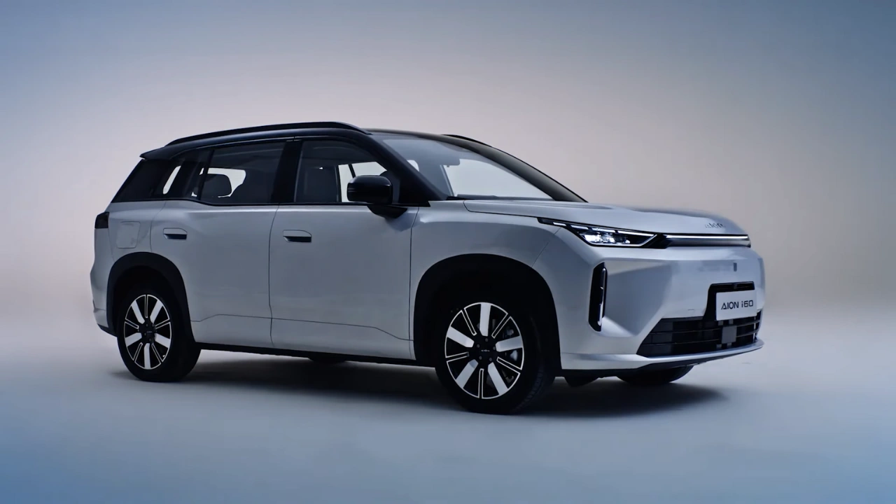 GAC Aion i60 Driekwart Aanzicht - 2.775mm Wielbasis Compacte Elektrische SUV