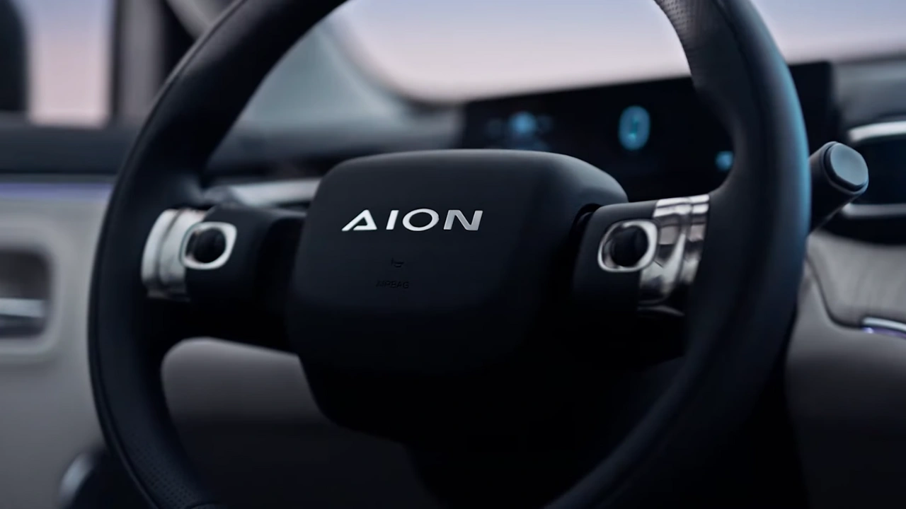 GAC Aion i60 Stuurwiel - Scroll-Wiel Ontwerp met AION-Branding
