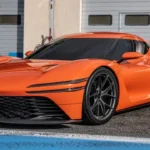 Genesis Magma GT Concept Vooraanzicht - Koreaanse Mid-Engine Supercar op Paul Ricard