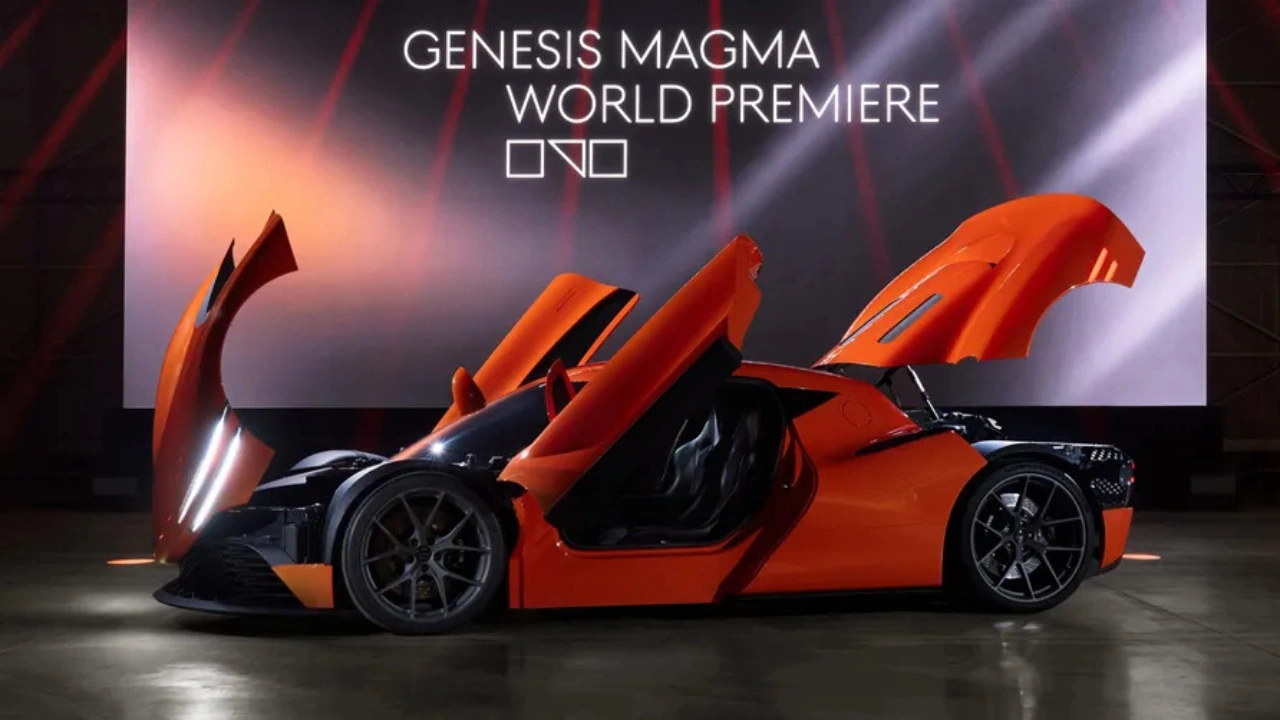 Genesis Magma GT Concept Wereldpremière - Butterfly Deuren en Race Interieur Onthuld