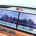 Hongqi HS6 PHEV Dubbel 15,6-Inch Scherm Systeem Detail Weergave