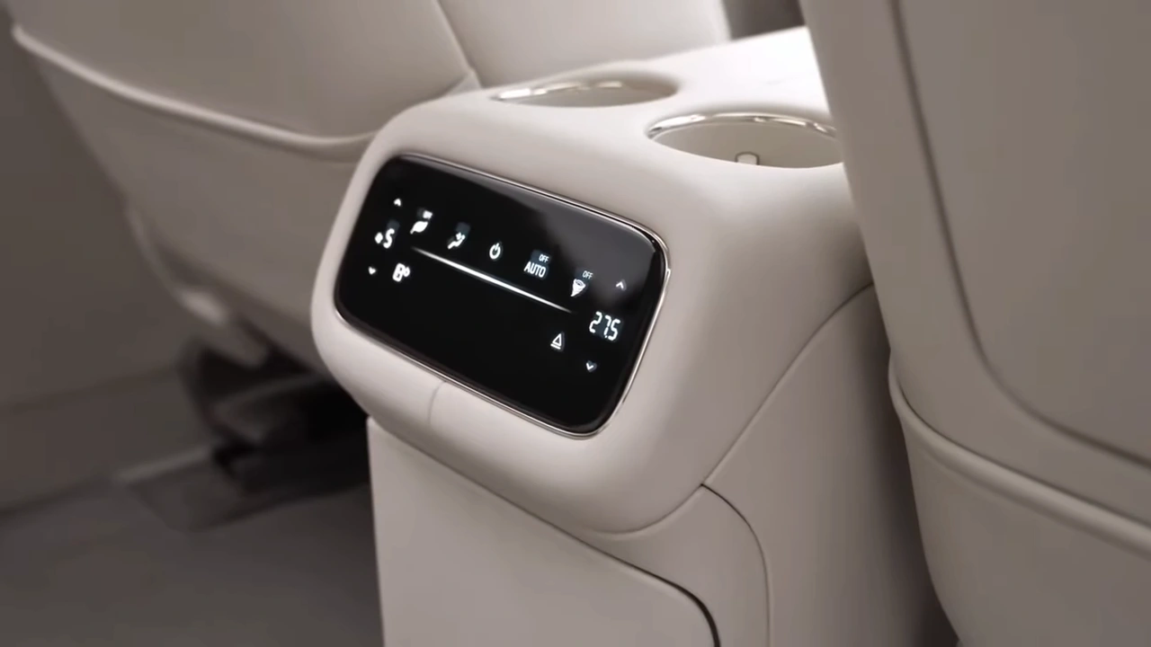 IM Motors LS9 EREV Achterbank Klimaatregeling