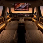 IM Motors LS9 EREV Interieur met 21,5-Inch Plafond Entertainment Display