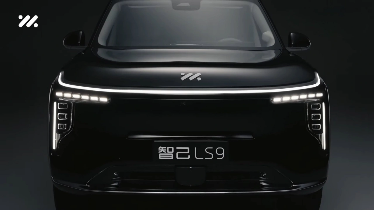 IM Motors LS9 EREV Vooraanzicht met Sterrenring LED Lichtontwerp