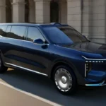 IM Motors LS9 EREV in Beweging - Blauwe Exterieur Kleuroptie