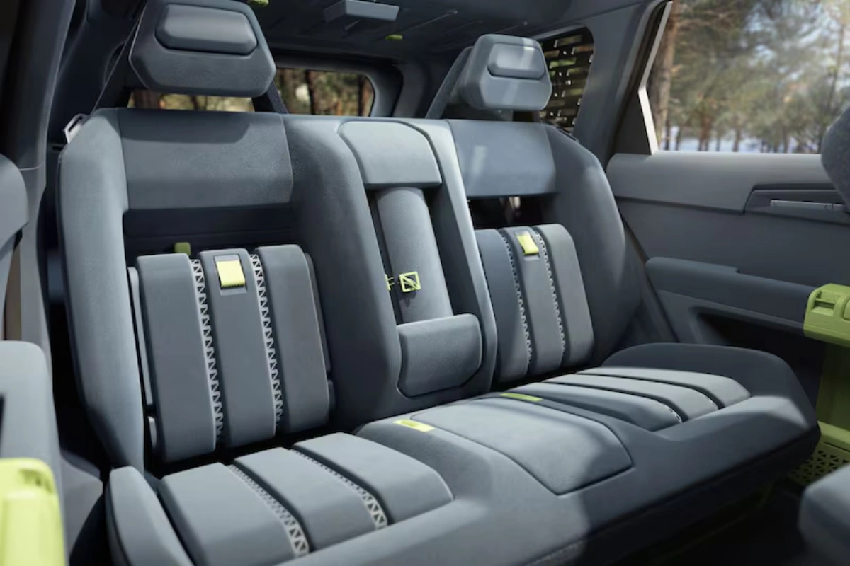 Kia EV5 Weekender Achterbanken met Duurzame Materialen