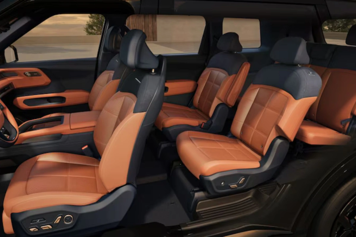 Kia Telluride 2027 Drie-Rijen Interieur Stoelenconfiguratie
