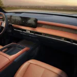 Kia Telluride 2027 Interieur Dashboard Zijaanzicht met Premium Materialen