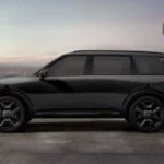 Kia Telluride 2027 Volledig Zijaanzicht in Donkergrijs