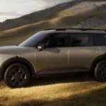 Kia Telluride 2027 X-Pro Vooraanzicht Drie-Kwart met Dramatisch Grille-Ontwerp