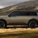 Kia Telluride 2027 X-Pro Zijaanzicht met Vlakke Deurgrepen
