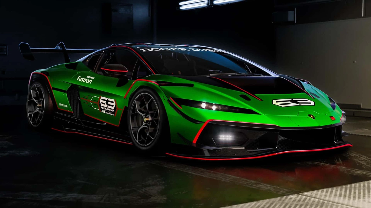 Lamborghini Temerario Super Trofeo 2027 Driekwart Vooraanzicht