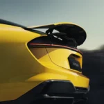 Lotus Emeya Actieve Aerodynamica - Achterspoiler en Diffusor Detail