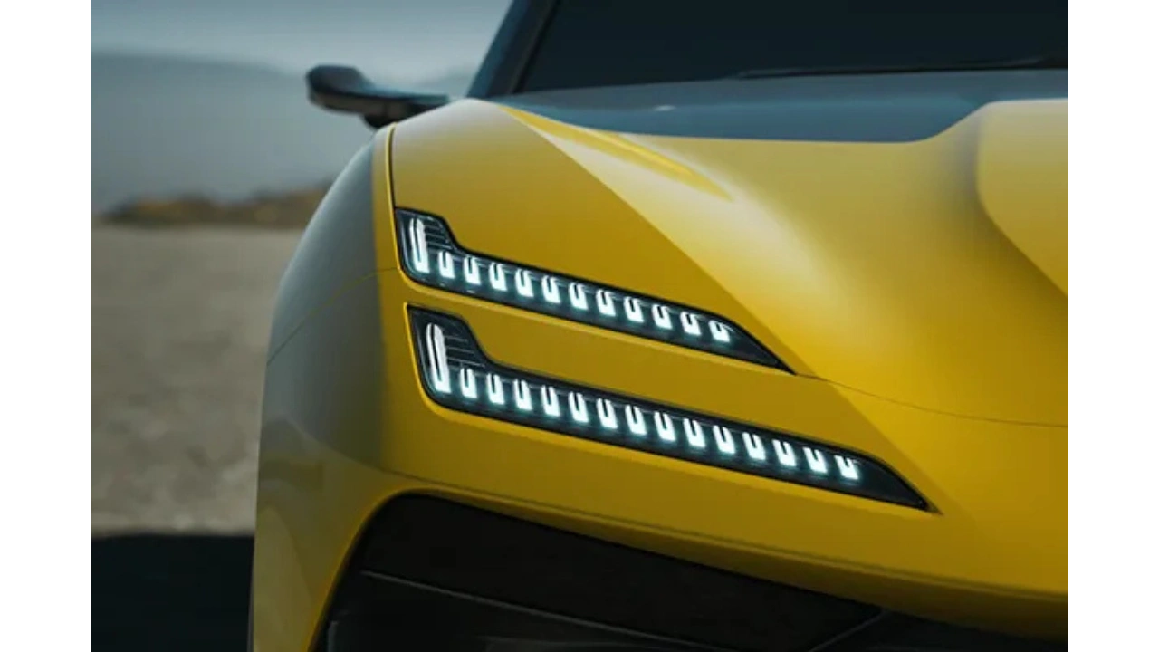 Lotus Emeya Kenmerkende LED-Koplamp Technologie Detail