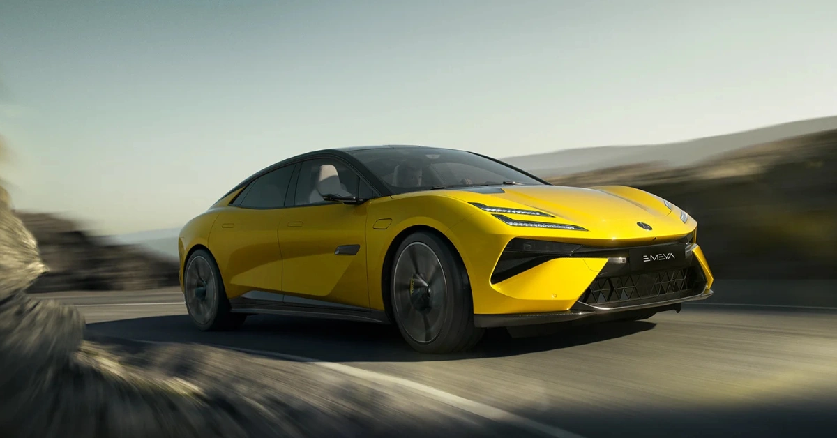 Lotus Emeya Yellow Hyper-GT