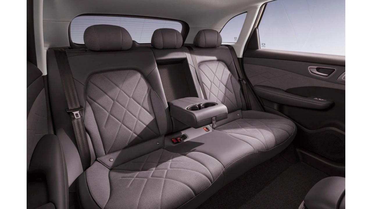 MG S6 EV Achterpassagiers Zitcomfort en Ruimte