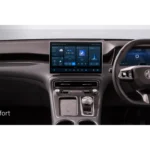 MG S6 EV Interieur Dashboard met Dubbele Digitale Displays