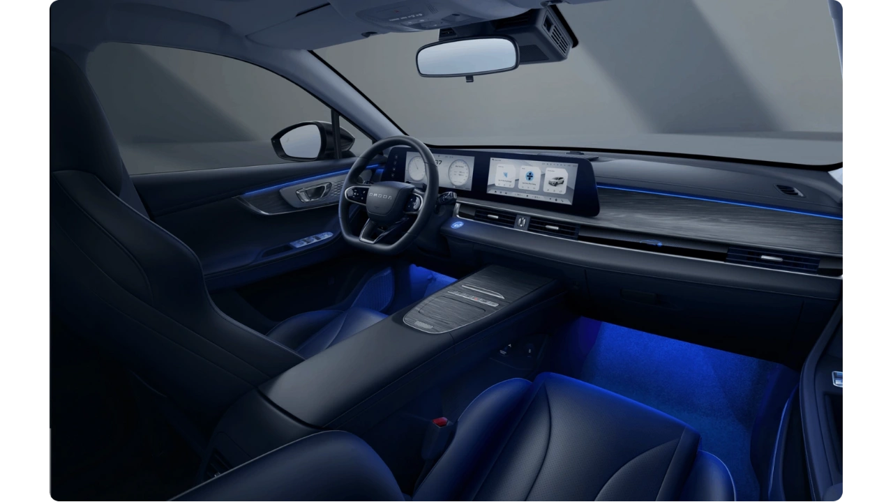 Omoda 5 Premium Interieur - Verwarmde en Geventileerde Kunstleren Stoelen