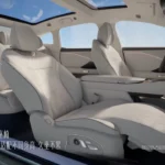 Toyota bZ7 Interieur Zijprofiel Zitcomfort Panoramisch Zicht