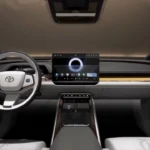 Toyota bZ7 Voor Interieur Compleet Aanzicht Intelligent Cockpit