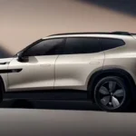 VW ID UNYX 08 Zijprofiel met 5-Meter Afmetingen