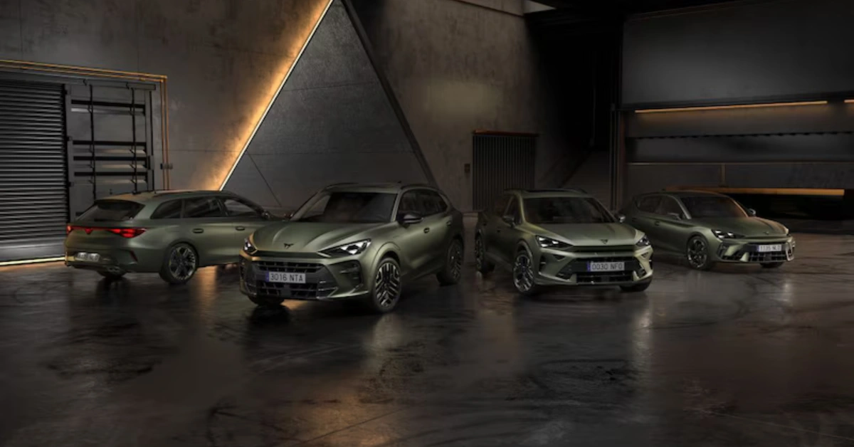 Volledig Cupra VZ Tribe Edition-gamma Display