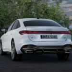 2026 Audi A5 Limousine Achterontwerp - Verbonden OLED-technologie en Liftback Functionaliteit