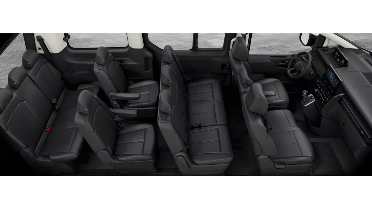 2026 Hyundai Staria Elf-Zits Configuratie Tourer Variant Interieur