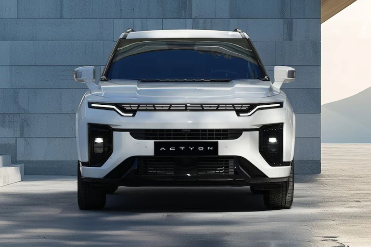 2026 KGM Actyon Hybrid Gedurfde Voorkant Design Detail