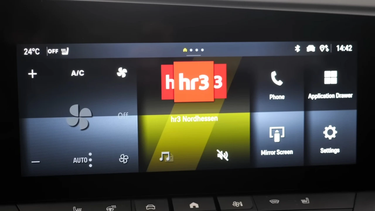 2026 Opel Astra Bijgewerkte Infotainment Touchscreen Interface