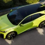 Changan Deepal S07 Luchtfoto met Panoramadak en Aerodynamisch Ontwerp