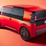 Citroën Elo Concept Achteraanzicht Met Asymmetrisch Deurenontwerp