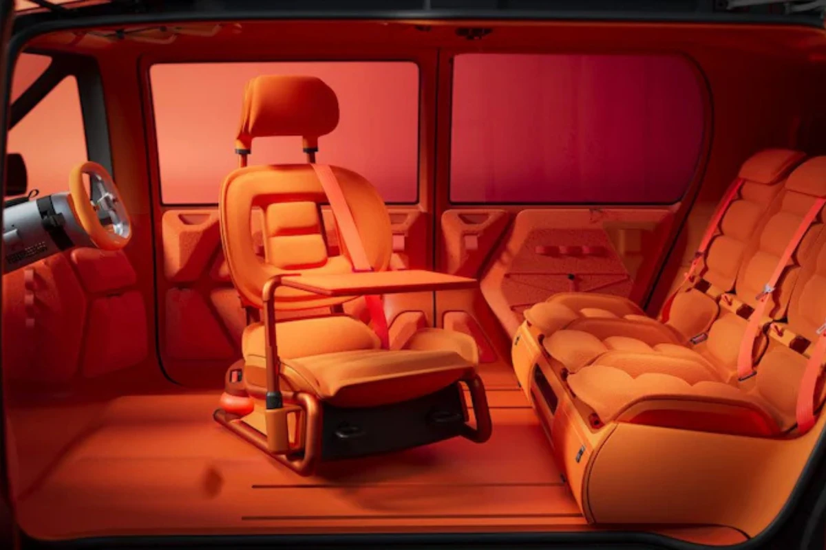 Citroën Elo Concept Draaiende Bestuurdersstoel Lounge Gesprek Configuratie