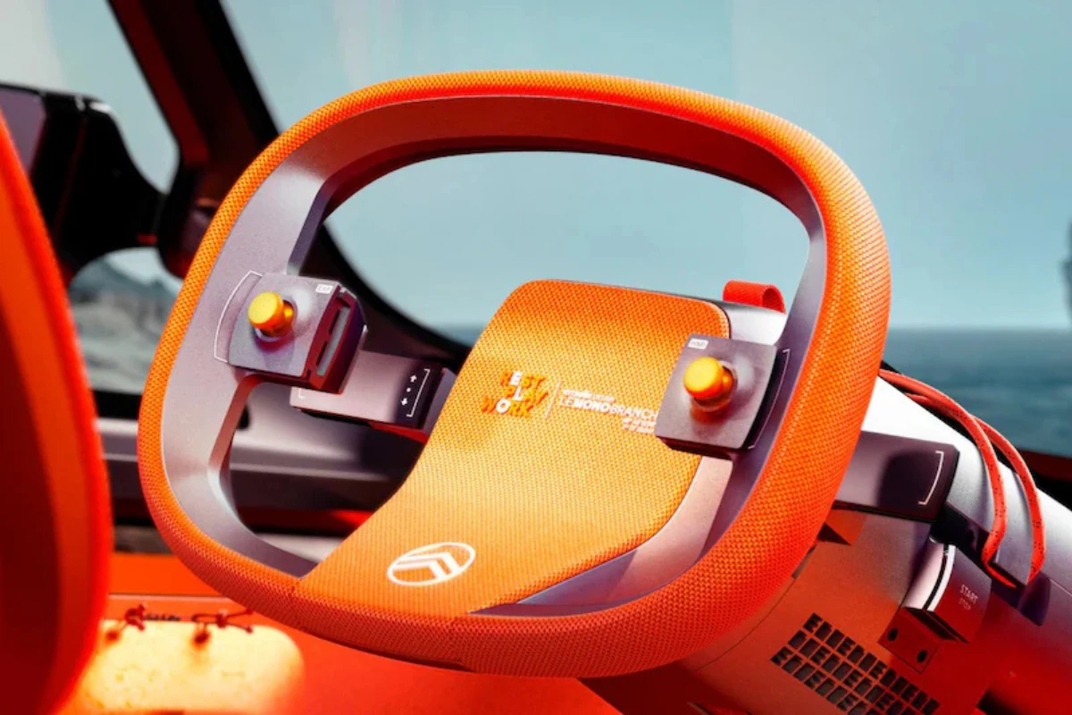 Citroën Elo Concept Enkelspaaks Stuurwiel Met Joystick-Bediening Detail