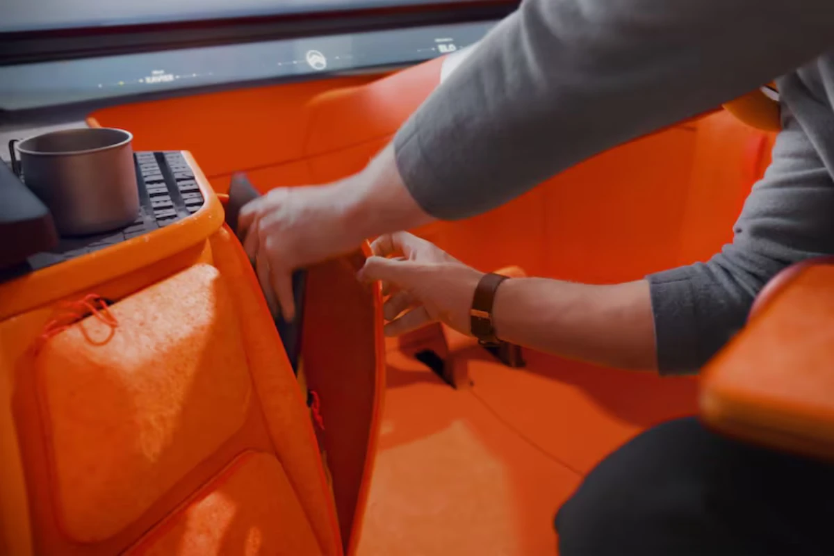 Citroën Elo Concept Interieur Opbergvak Toegankelijkheid Detail