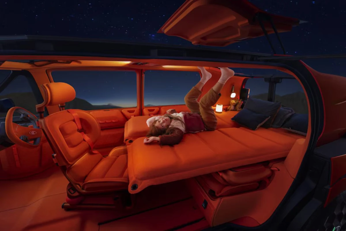 Citroën Elo Concept Nacht Slaapmodus Met Uitklapbare Matrasconfiguratie