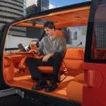 Citroën Elo Concept Work-Modus Met Draaiende Stoel Stedelijke Kantoor Configuratie