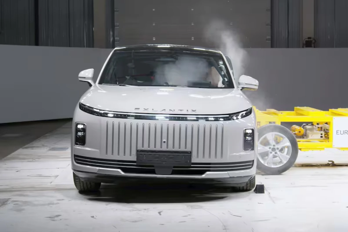 Exlantix ET Chinese Elektrische SUV Euro NCAP 5 Sterren 2025