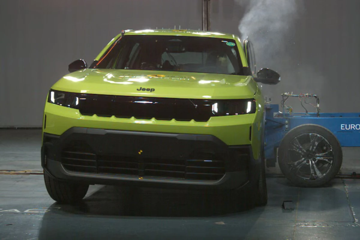 Jeep Compass Euro NCAP Crashtest 4 Sterren Rating December 2025