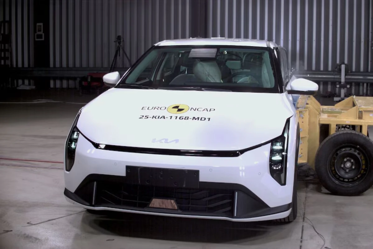 Kia EV4 Euro NCAP Frontale Crashtest 5 Sterren Veiligheidspakket 2025