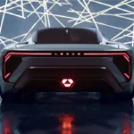 Lexus LFA Concept Achterontwerp - Futuristische LED-Achterlichten en Elektrische Supercar Styling