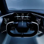 Lexus LFA Concept Compleet Interieur - Drievoudig Display Dashboard en Op Bestuurder Gerichte Cockpit