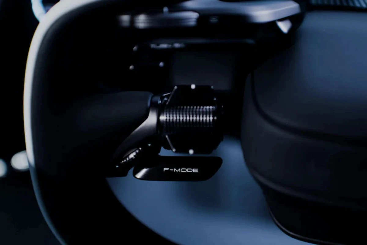 Lexus LFA Concept Stuurwielbesturing - F-MODE Prestatie Paddle en Bestuurdersinterface