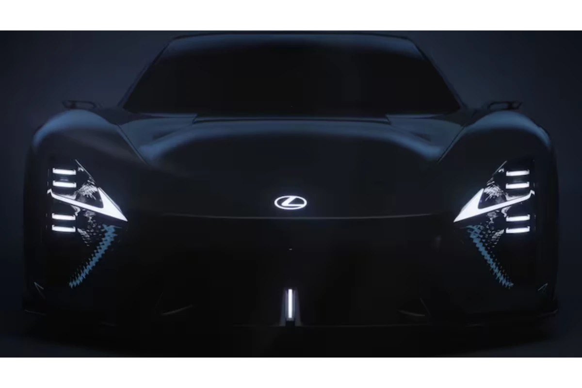 Lexus LFA Concept Voorkant Koplampontwerp - Onderscheidende LED-Verlichting voor 2027 Elektrische Supercar