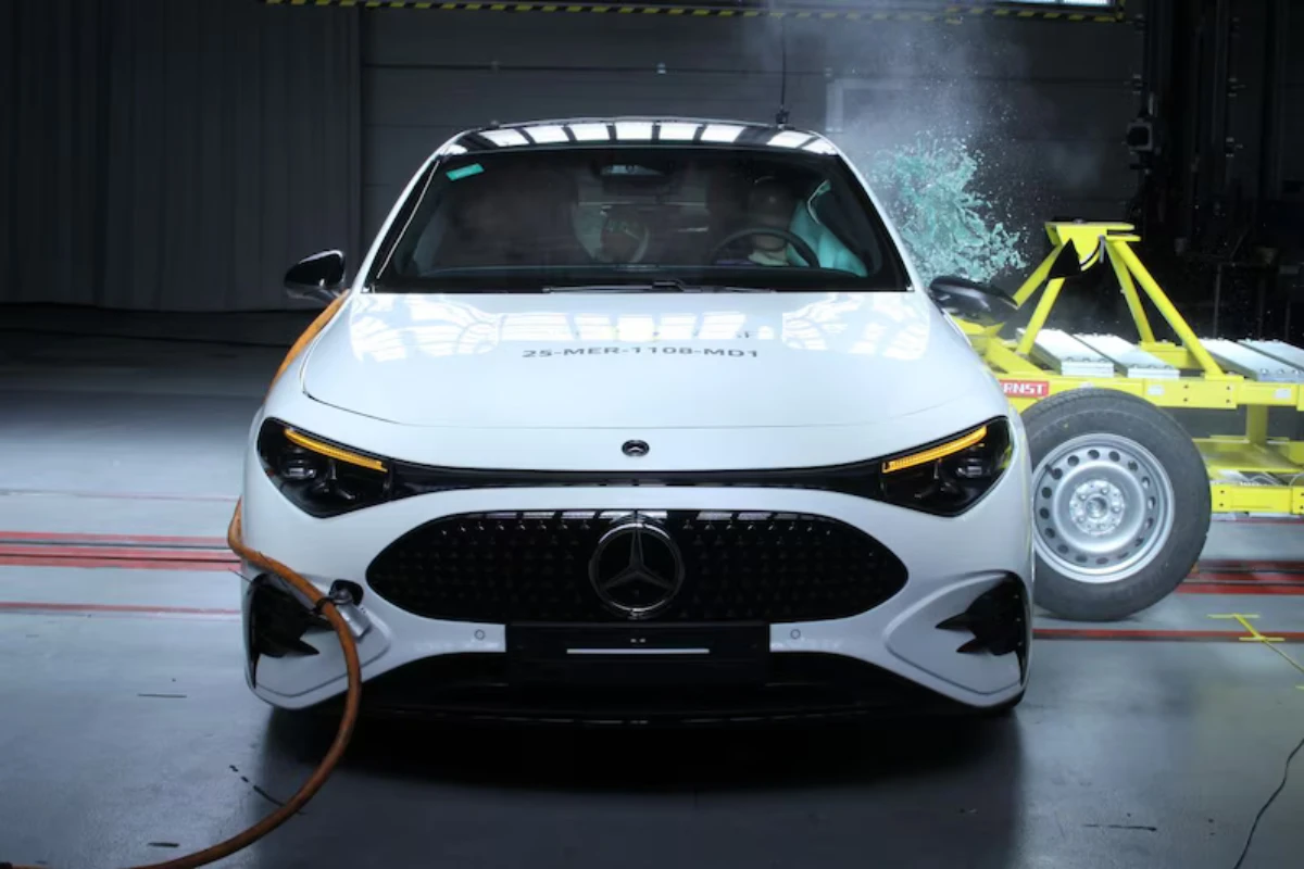 Mercedes-Benz CLA Euro NCAP Frontale Crash 94 Procent Veiligheid 2025