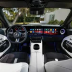 Mercedes-Benz GLB Elektrisch Interieur met MBUX Superscreen-Technologie