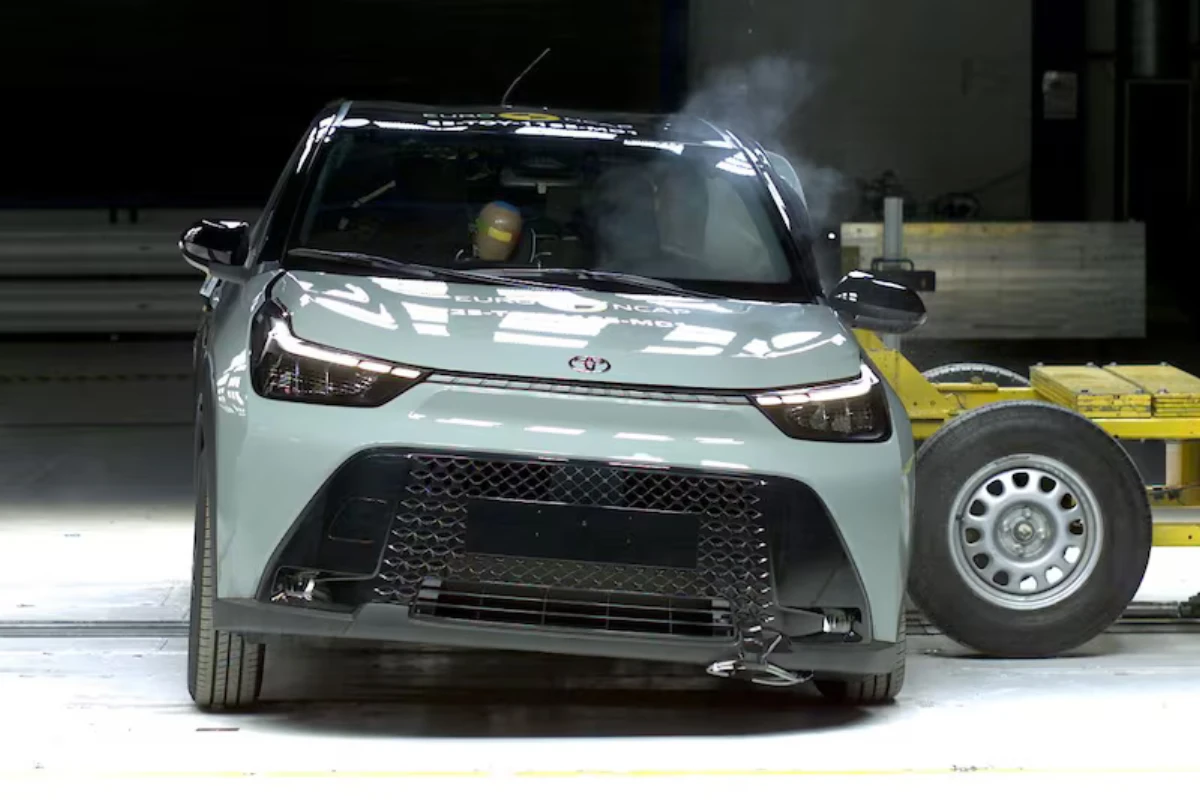 Toyota Aygo X Euro NCAP Zijdelingse Crashtest 4 Sterren December 2025