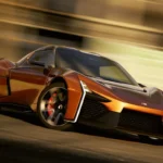 Toyota FT-Se Concept in Dynamische Bocht Actie