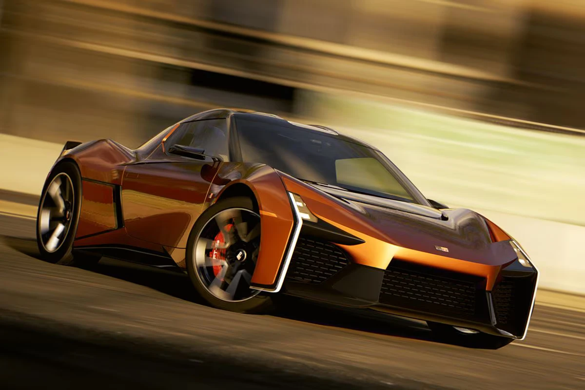 Toyota FT-Se Concept in Dynamische Bocht Actie